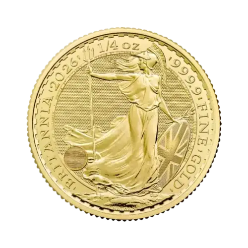 Thumbnail 1/4 oz gold Britannia coin 2025