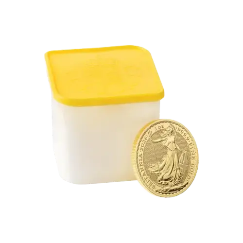 Thumbnail Tube 1 troy ounce gold Britannia coin 2026