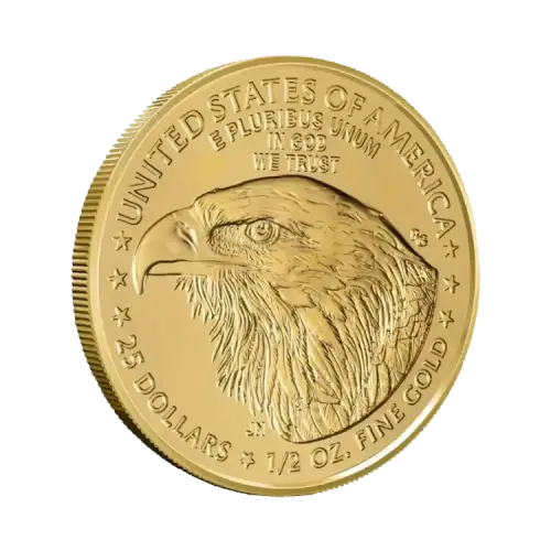 Thumbnail 1/2 oz American Eagle Oro 2026 back