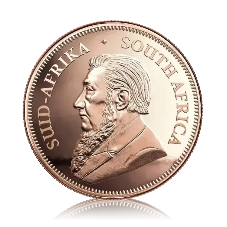 Gold Suid Afrika munt Krugerrand