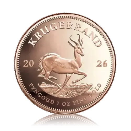 Thumbnail 1 troy ounce gold Krugerrand 2026