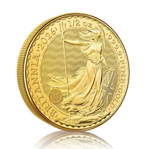 Thumbnail Britannia '2026' 1/2 oz 999.9 fine gold