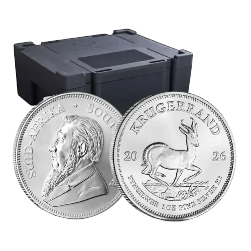 Thumbnail 1 onza troy moneda de plata Krugerrand 2025 angle 2