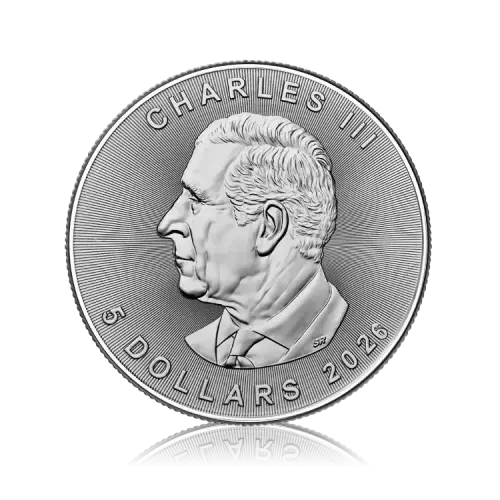 Thumbnail Zilveren Maple Leaf Charles III 2026