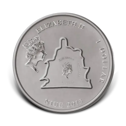 Thumbnail 2013 Niue Michelangelo Pietà – Pièce en argent 1 oz angle 1