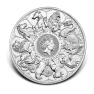 1 kilo Silver Queen’s Beasts Completer Coin 2021 front
