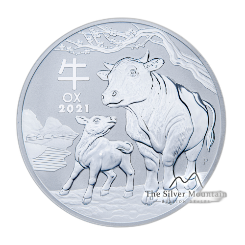 Thumbnail 1 kilo Lunar Silver Coin 2021 front