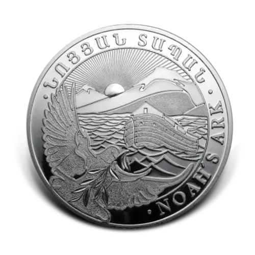 Thumbnail 5 troy ounce Silver Noah’s Ark Coin front