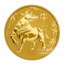1 oz Lunar Oro 2021 front