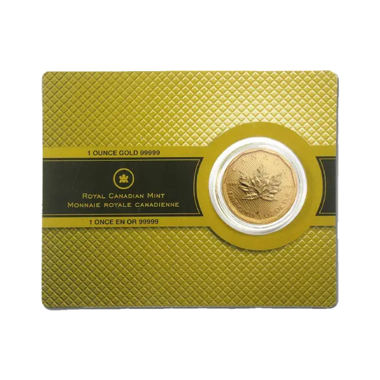 1 oz Royal Canadian Mint Gold Coin 2008 front