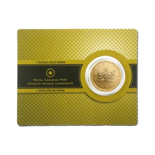 Thumbnail 1 oz Royal Canadian Mint Gold Coin 2008 front