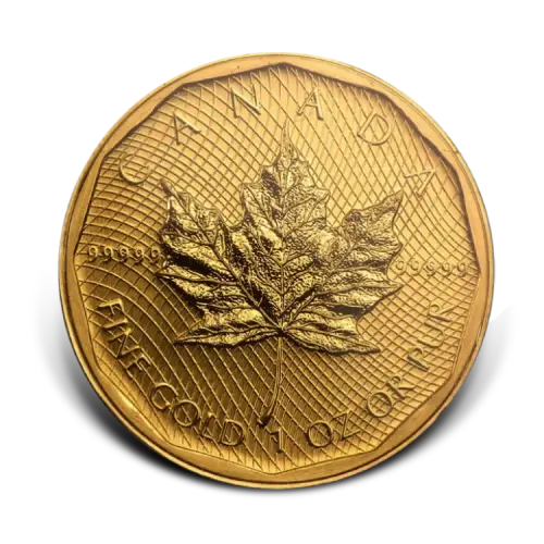 Thumbnail 1 oz Royal Canadian Mint Gold Coin 2008 angle 1