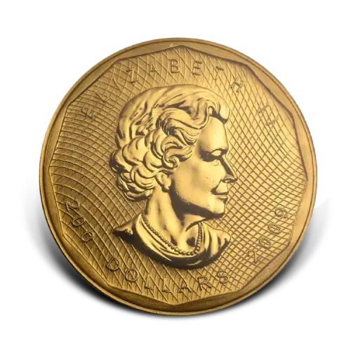 Thumbnail 1 oz Royal Canadian Mint Gold Coin 2008 angle 2