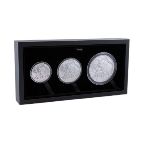 Thumbnail Lunar Zilveren Munt 2021 voorkant
