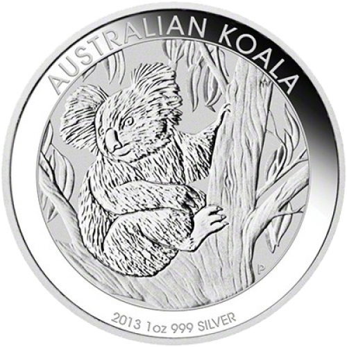 Thumbnail 1 kilo Koala Zilveren Munt voorkant