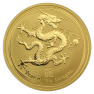 1/2 oz Lunar Gold Coin 2012 front