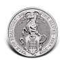2 oz Queens Beasts Silver Coin 2019 front