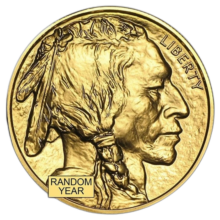 1 oz US Mint Goldmünze Verschiedene Jahre front