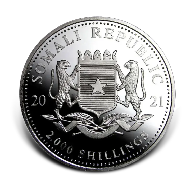 1 kilo Bavarian State Mint Silver Coin Mixed Years angle 5