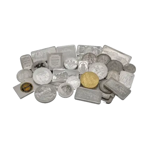 Thumbnail 1 kilogramo de plata – monedas, medallas y lingotes sterling front