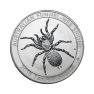 1 Troy ounce silver Funnelweb Spider 2015 front