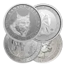 3/4 oz Divers Zilveren Munt Divers voorkant