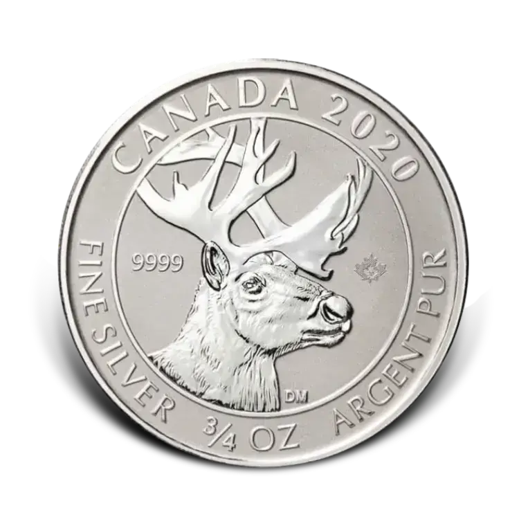 3/4 oz Mixed Years Silver Coin Mixed Years back