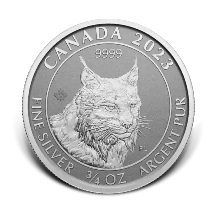 3/4 oz Mixed Years Silver Coin Mixed Years angle 3