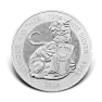 10 Troy Ounce Zilveren Tudor Beasts Seymour Panther 2026 voorkant