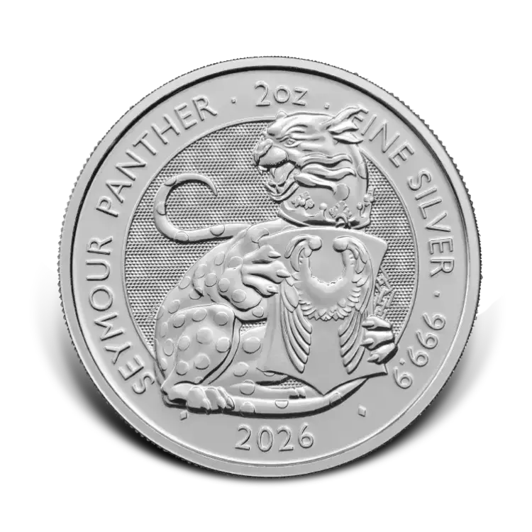 2 oz Silver Tudor Beasts Seymour Panther 2026 front