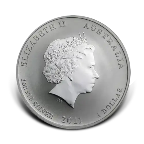 Thumbnail 1 oz Lunar Plata 2011 back
