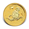 1 oz Lunar Oro 2016 front