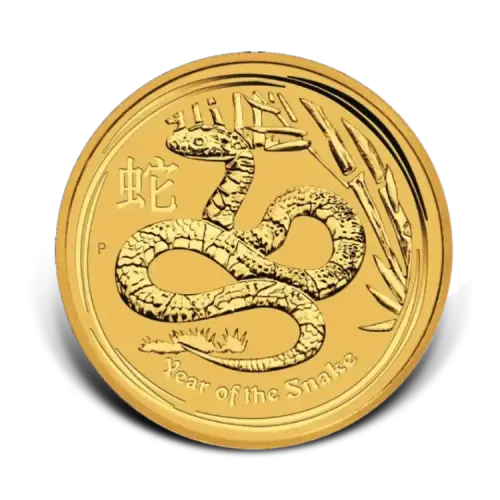 Thumbnail 1 oz Lunar Gold Coin 2013 front