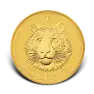1 oz Lunar Gouden Munt 2010 voorkant