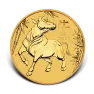 1/2 oz Lunar Gouden Munt 2021 voorkant