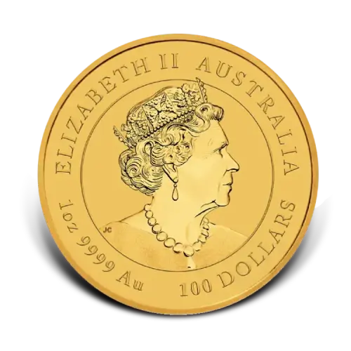 Thumbnail 1 oz Lunar Goldmünze 2021 back