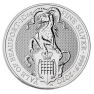 10 oz Queens Beasts Silver Coin 2020 front