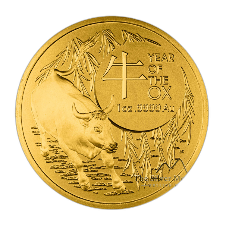 1 oz Lunar Or 2021 front