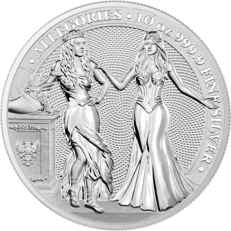 10 oz Germania Silver Coin 2020 front
