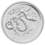 10 oz Lunar Zilveren Munt 2013 voorkant