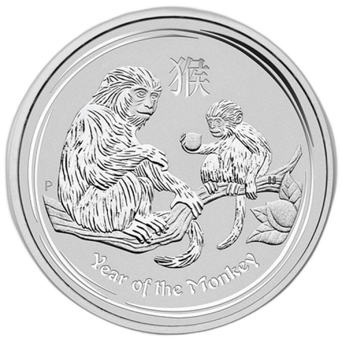 Thumbnail 1 kilo Lunar Silver Coin 2016 front