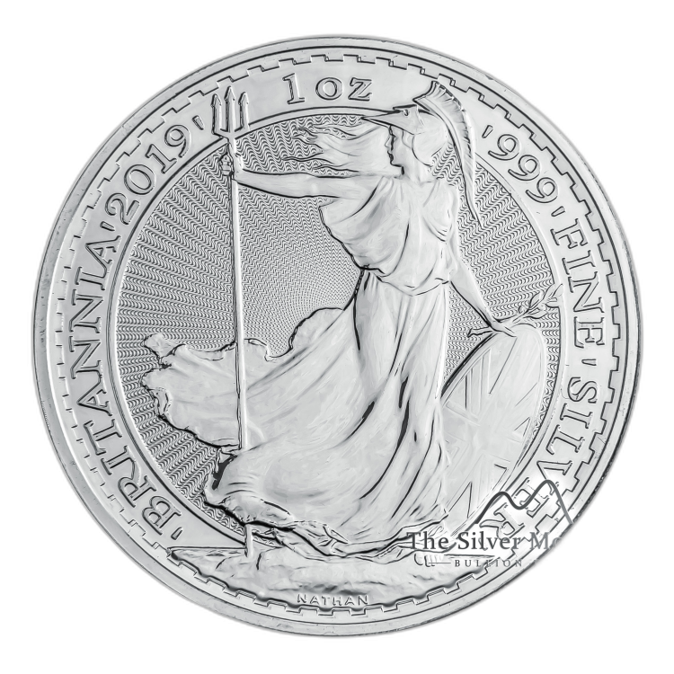 1 oz Britannia Plata 2020 front