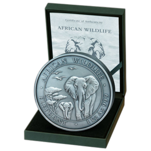 Thumbnail 1 kilo Bavarian State Mint Silbermünze 2015 front