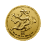 1/10 oz Lunar Gold Coin 2012 front