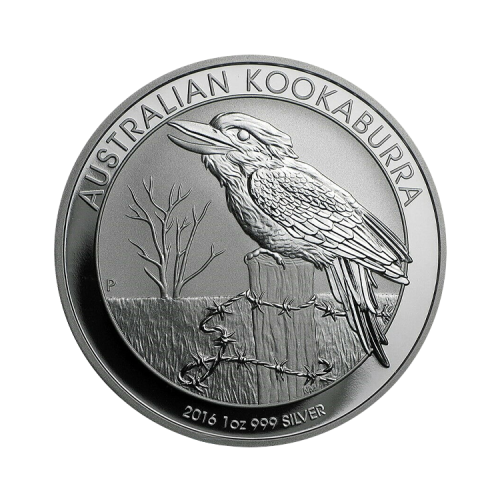Thumbnail 1 oz Kookaburra Silver Coin 2016 front