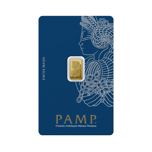 Thumbnail 1g Pamp Suisse Goldbarren front