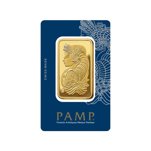 Thumbnail 100g Pamp Suisse Goldbarren front