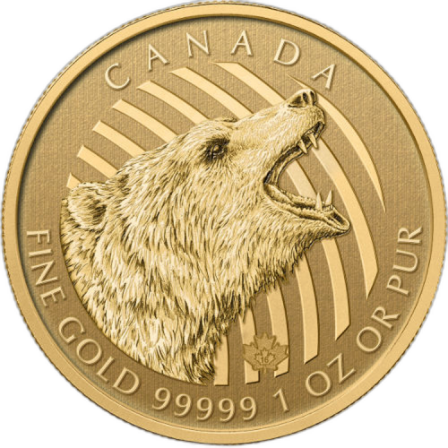 Thumbnail 1 oz Royal Canadian Mint Gold Coin 2016 front