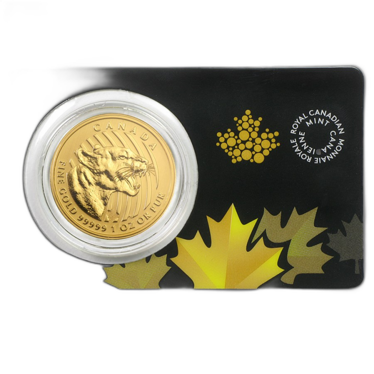 1 oz Royal Canadian Mint Oro 2015 front