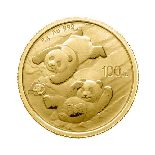 Thumbnail 8g Panda Gouden Munt 2022 voorkant